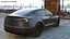 Tesla Model 3 2024 Stealth Grey Lights On 3D model