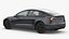 Tesla Model 3 2024 Stealth Grey Lights On 3D model