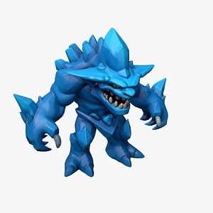 Ice Golem 3D