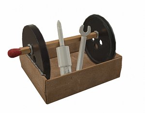 Cartoon Tool box 3D model