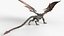 3D Fantasy Dragon Walking Animated Rigged For Maya