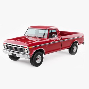 1973 - 76 - 78 Ford F250 SingleCab Mk2 3D model
