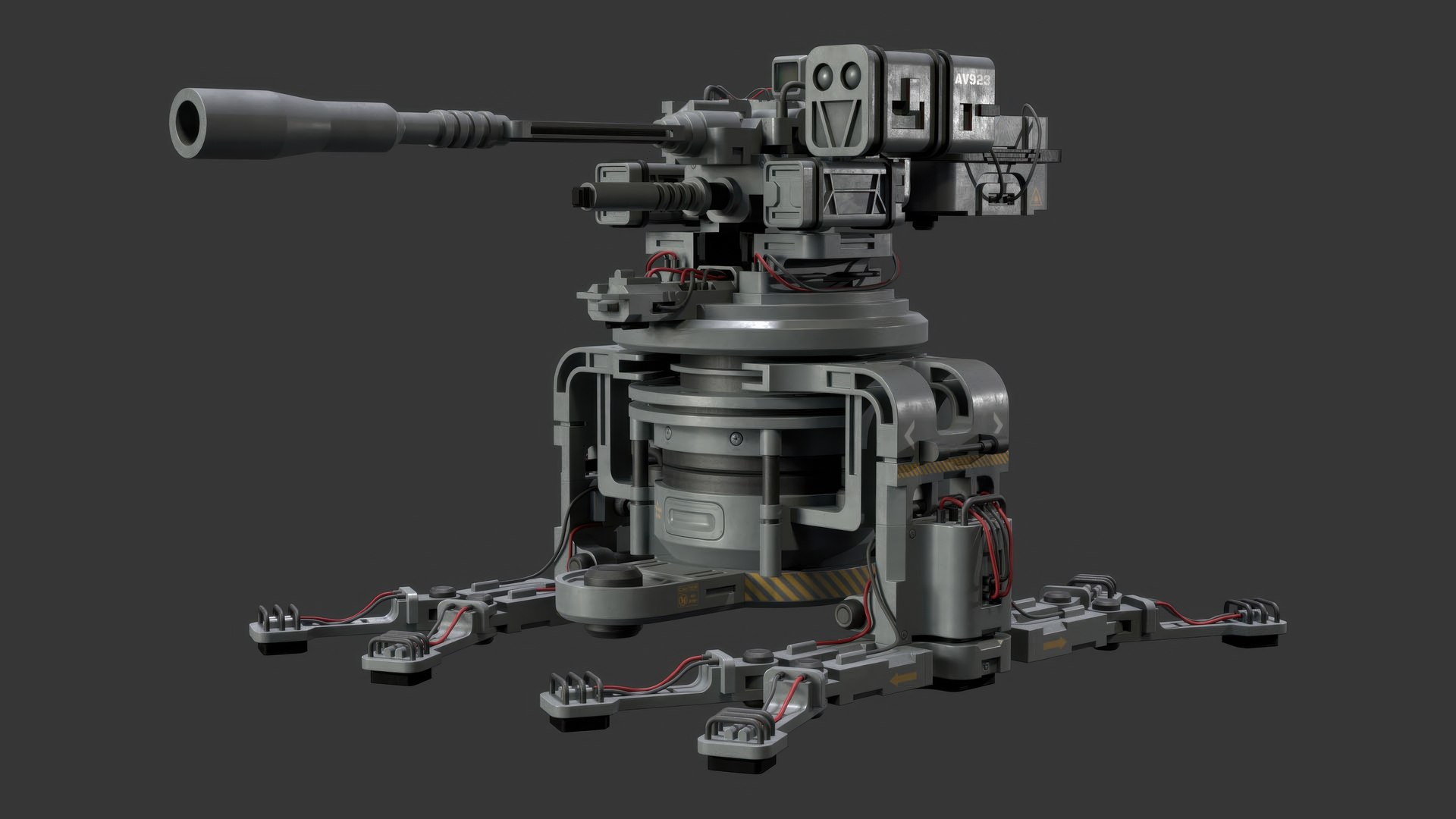 3D Sentry Gun-1-Urban-Clean model https://p.turbosquid.com/ts-thumb/iW/8KVTpR/39/m1v3preview2/jpg/1792382700/1920x1080/fit_q87/f3fbd20ecf557ecfdfefa313363d026407b36ec7/m1v3preview2.jpg