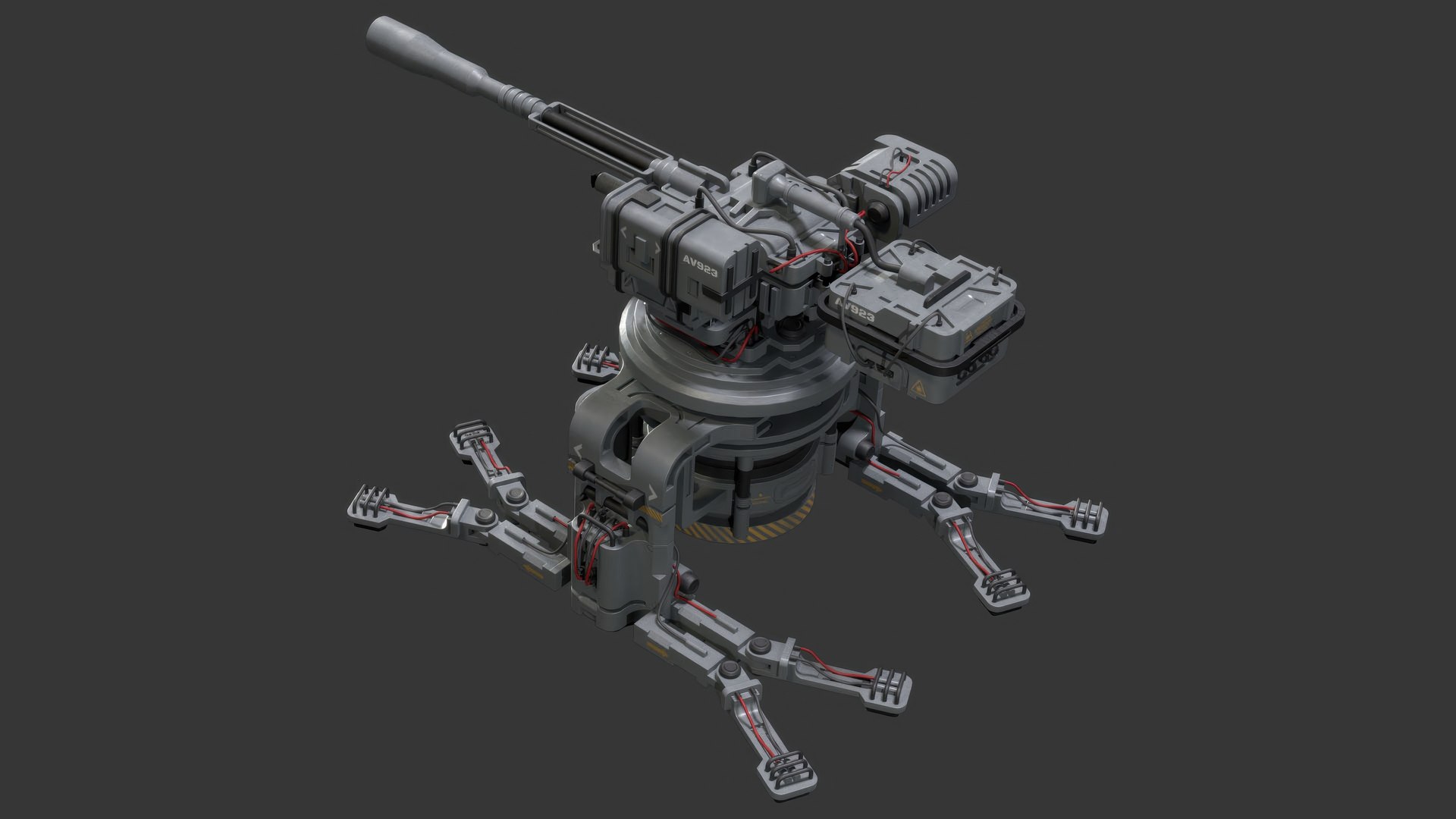 3D Sentry Gun-1-Urban-Clean model https://p.turbosquid.com/ts-thumb/iW/8KVTpR/K5/m1v3preview9/jpg/1792382705/1920x1080/fit_q87/15f466846cc04eebc6b149041612fe7ca9adc982/m1v3preview9.jpg