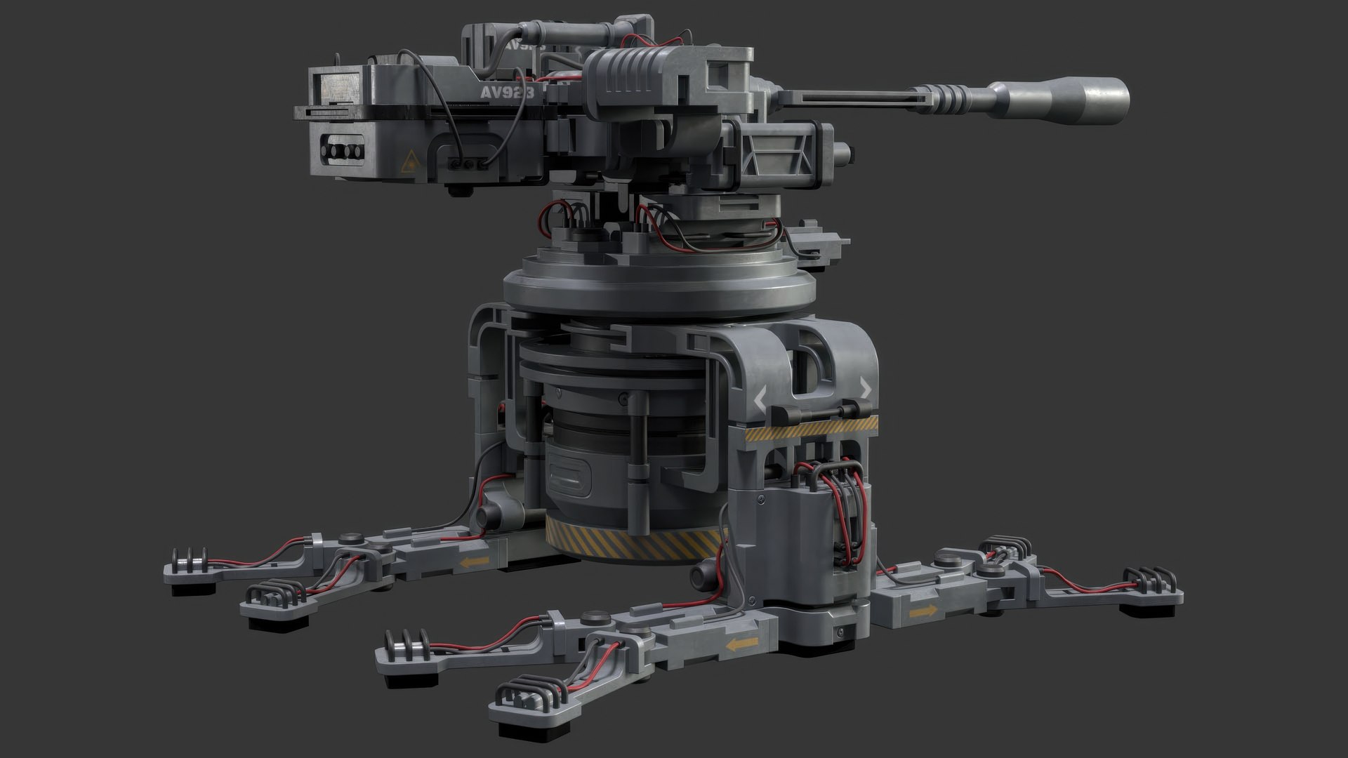 3D Sentry Gun-1-Urban-Clean model https://p.turbosquid.com/ts-thumb/iW/8KVTpR/pb/m1v3preview4/jpg/1792382702/1920x1080/fit_q87/0d88512d265fe087ef5baadebf5cfba2ff288b61/m1v3preview4.jpg