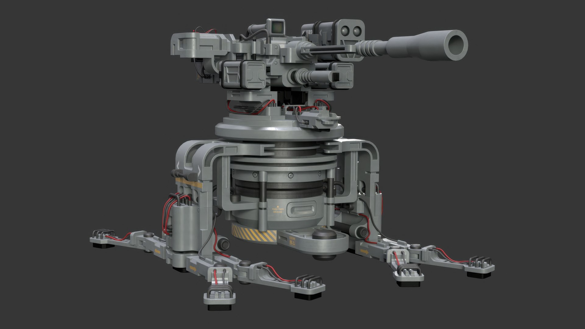 3D Sentry Gun-1-Urban-Clean model https://p.turbosquid.com/ts-thumb/iW/8KVTpR/sT/m1v3preview5/jpg/1792382702/1920x1080/fit_q87/e50ff120beb04ac4db827c18d28aaa010d925d4a/m1v3preview5.jpg