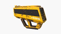 Anti-Drone Gun C04 - SciFi Jamming Weaponry