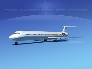 McDonnell Douglas MD-80 Unmarked 2