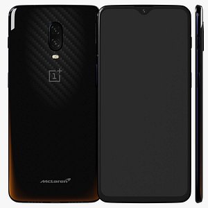 3D OnePlus 6T McLaren Smartphone