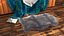 Natural Sheepskin Rug Grey Fur