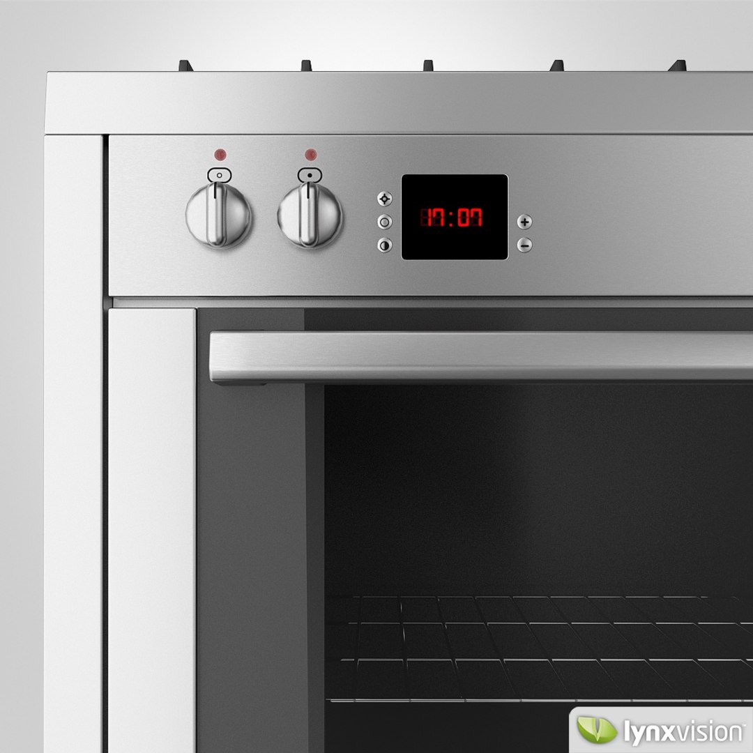 3d Max Bosch Gas Range Cooker