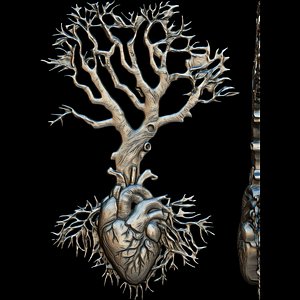 TREE OF LIFE 3D PRINT MODEL 3D model