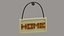 3D Wood Sign HOME - Free 3D