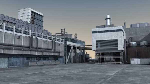 Industrial scene 3D - TurboSquid 1689467