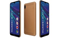 Huawei Y6 2019 Amber Brown Low Poly