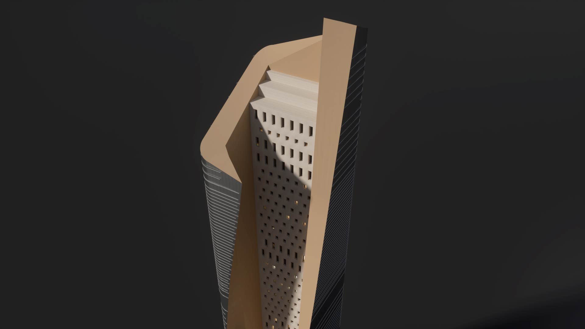 Al Hamra Tower 3D Model - TurboSquid 2352054