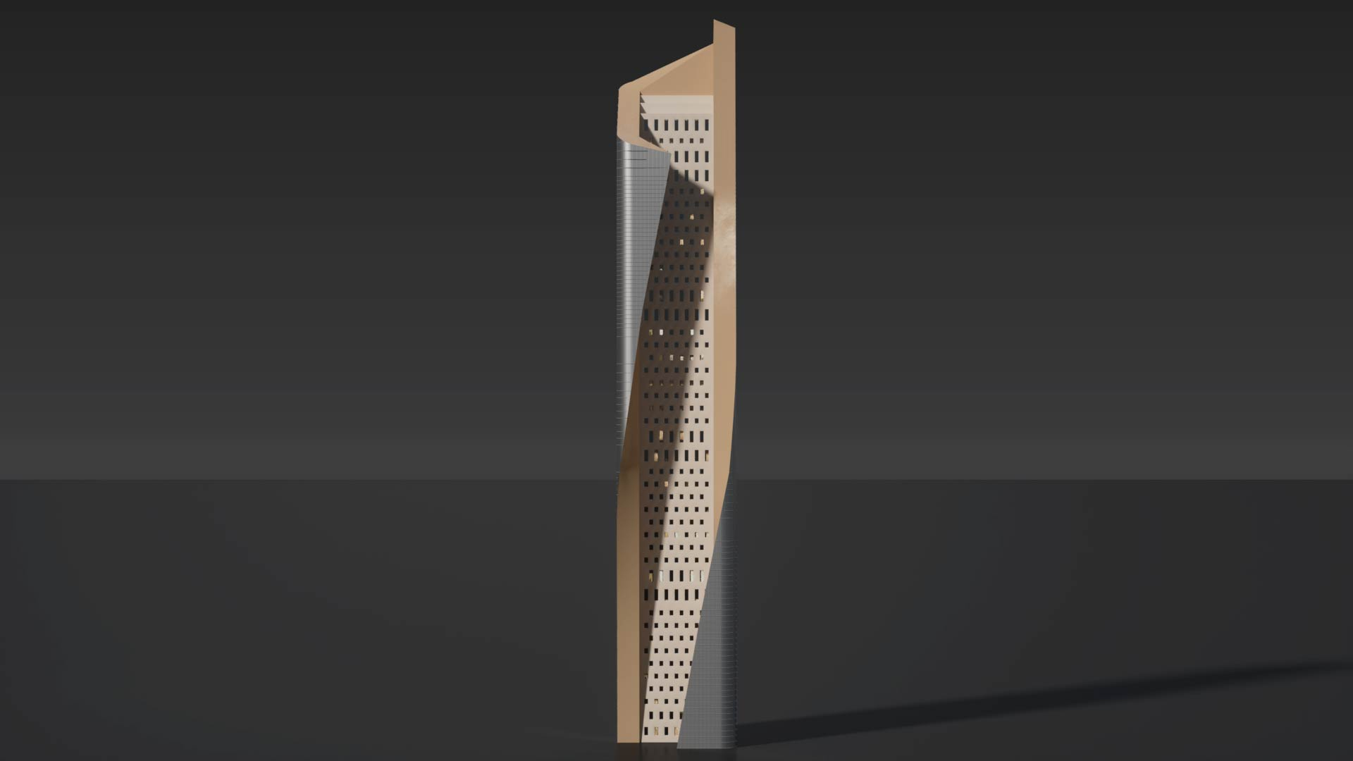 Al Hamra Tower 3D Model - TurboSquid 2352054