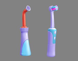 toothbrush brush 3D