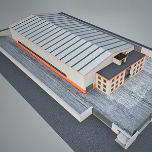 Industrial Building Factory 4
