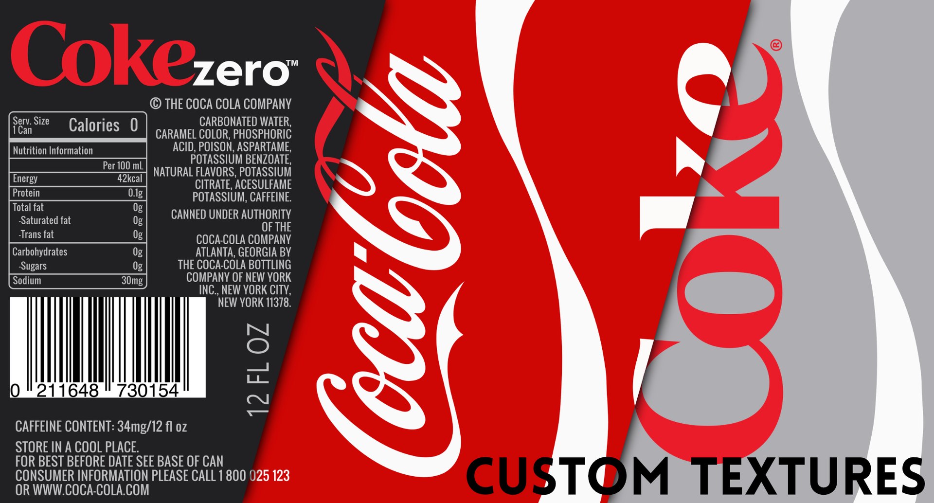 Coca Cola Cans - Classic Zero Diet Coke Sodas 3D model https://p.turbosquid.com/ts-thumb/iW/gFAyhY/DL/cokedietdif/png/1759189888/1920x1080/fit_q87/7cc94b0f8446f5e3da8ad9be9fde41df0372c0f3/cokedietdif.jpg