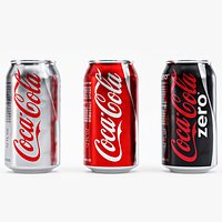 Coca Cola Cans - Classic Zero Diet Coke Sodas