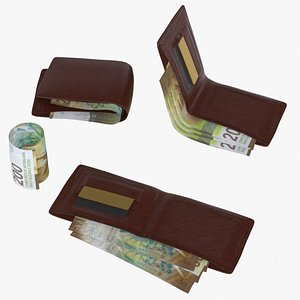 Switzerland Swiss 200 Francs Wallet Money Purse