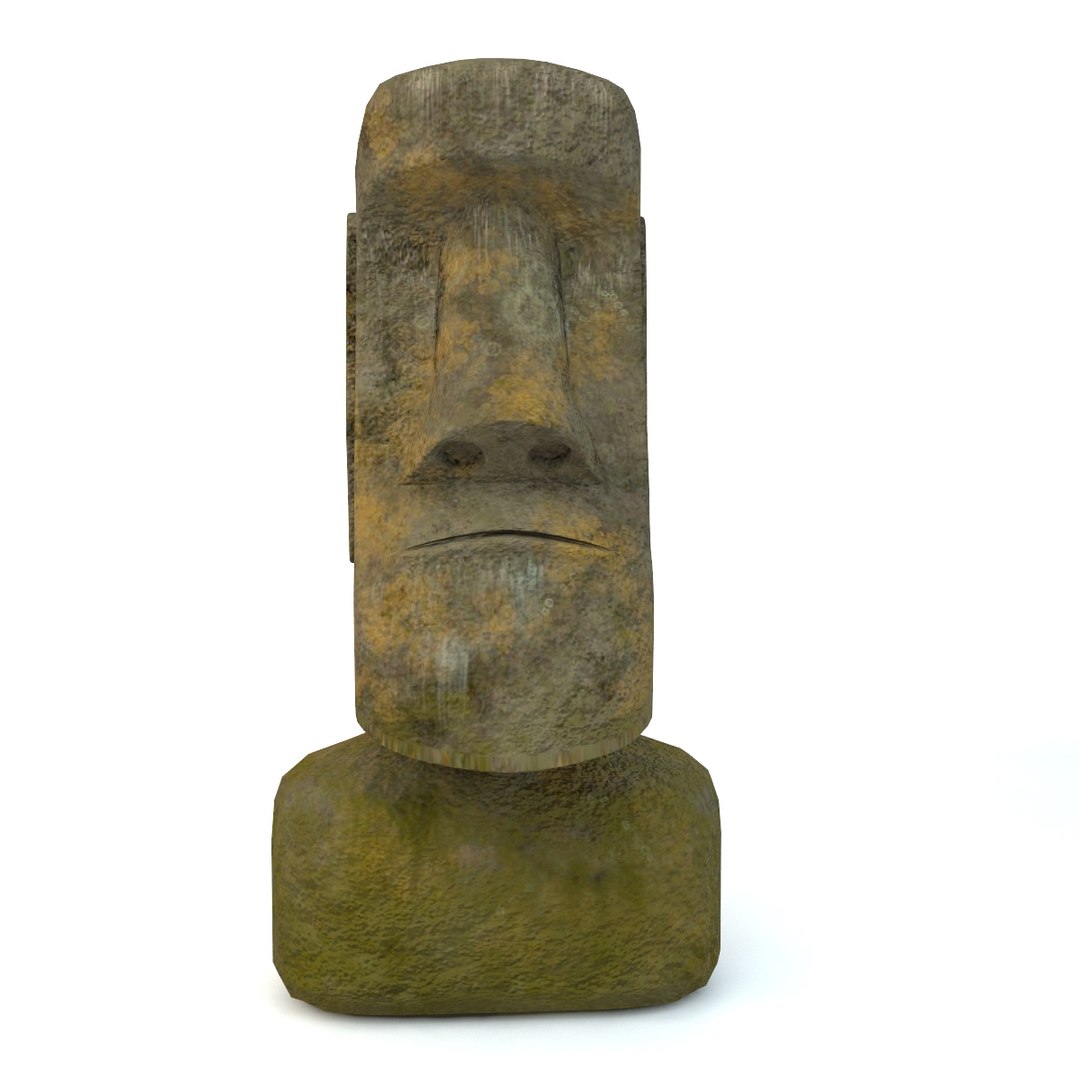 3D model moai statue - TurboSquid 1489983