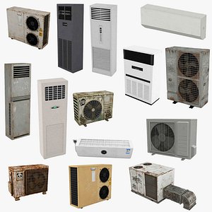 Low-poly Air Conditioner Collection