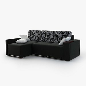 Corner Sofa Sectional L Shape Couch Fabric Upholstered