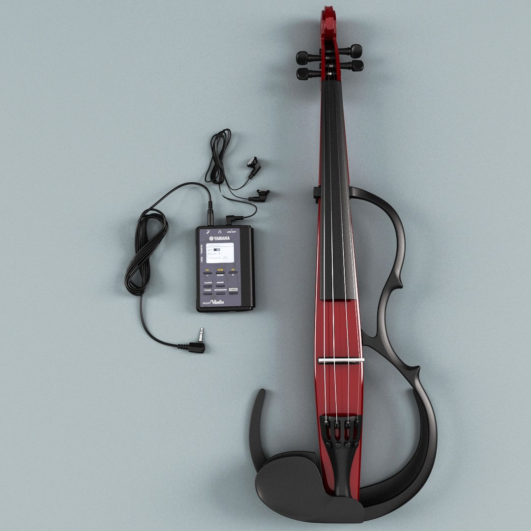 3d Yamaha Sv-150 Silent Violin