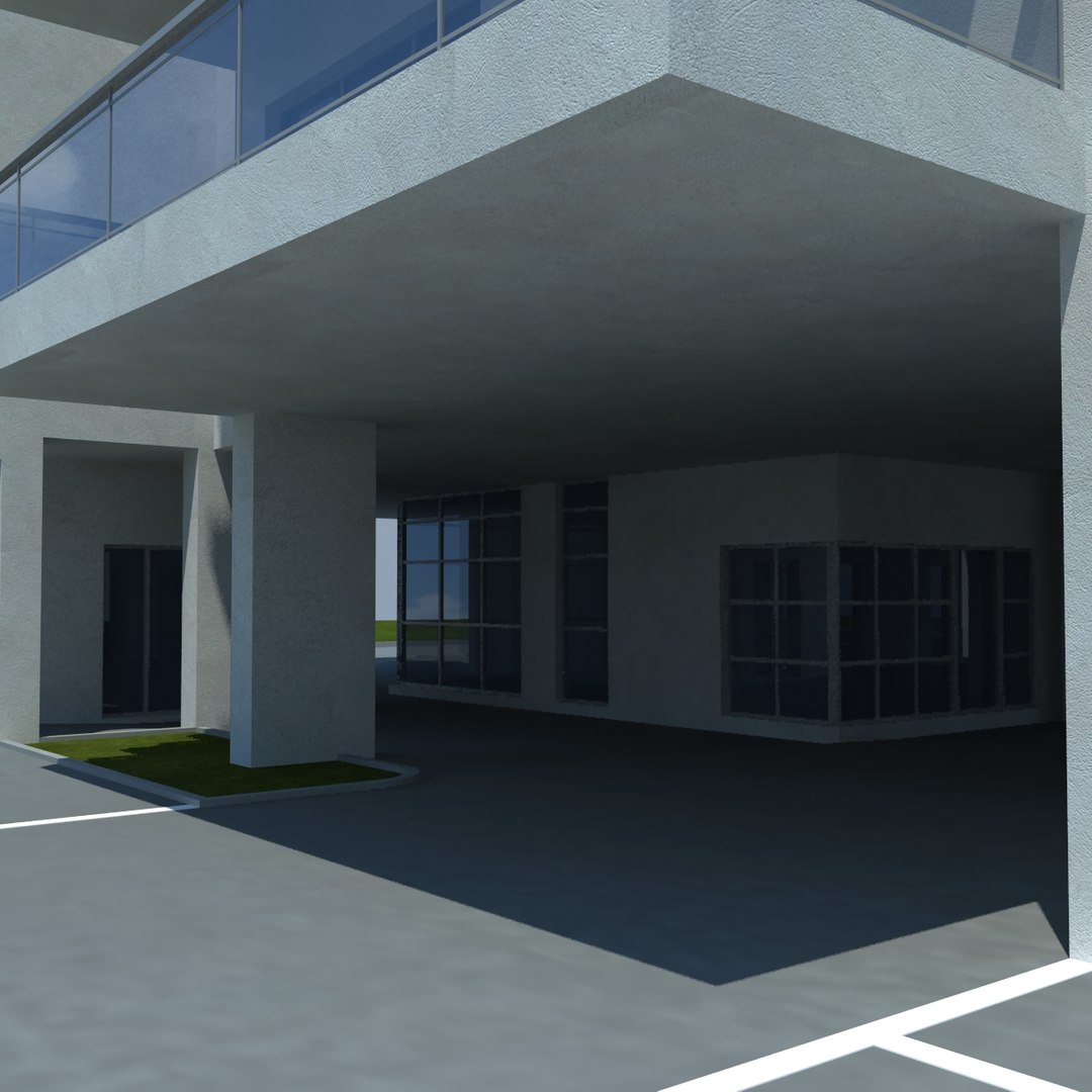 3d Model Buildings 2 1