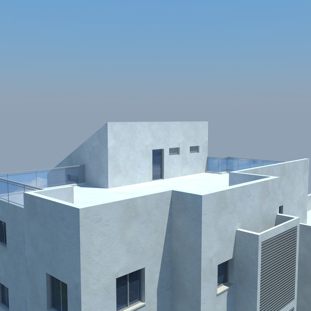 3d Model Buildings 2 1