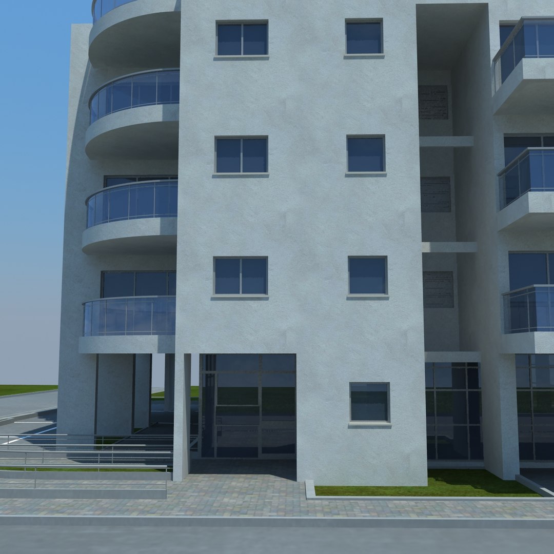 3d Model Buildings 2 1