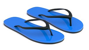 blue Flip Flop