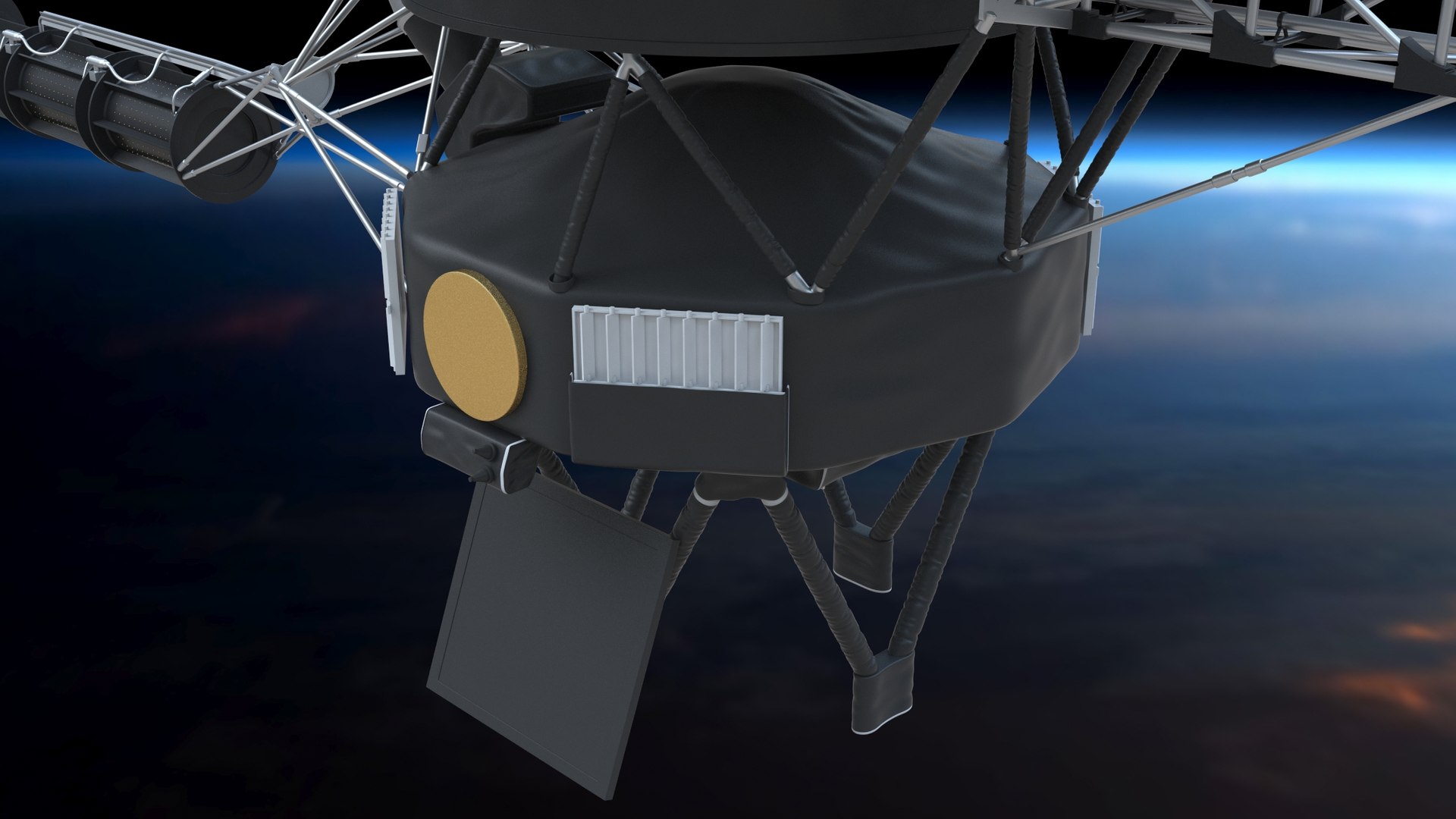 Voyager 1 3D model - TurboSquid 1519627