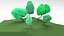 3D trees forest model