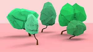 3D trees forest model