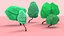 3D trees forest model
