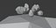 3D trees forest model