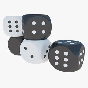 Gambling Dices 3D model