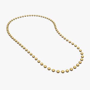 3D model Mardi Gras Beads