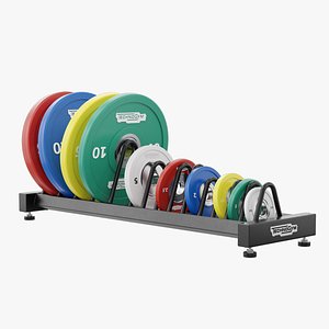 Technogym Bumper Plates Rack model