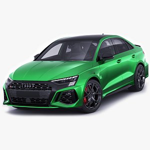 Audi RS3 Sedan 2022 3D model