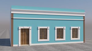 Mexican House 3D model