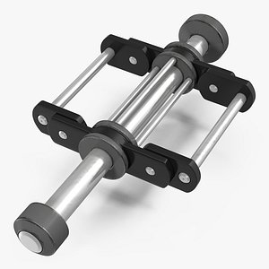 Industrial Painted Joint 4 3D Model