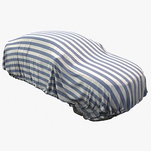 Car Cover Sedan 01 PBR model