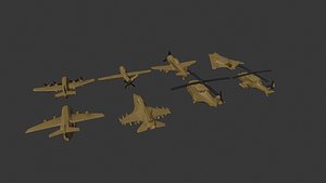 ToySoldiers - Aircrafts 3D model