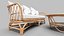 Divano in legno set 3