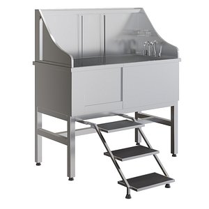 Professional Dog Wash Bath 2 3D