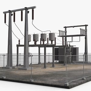 Substation 2 3D Model